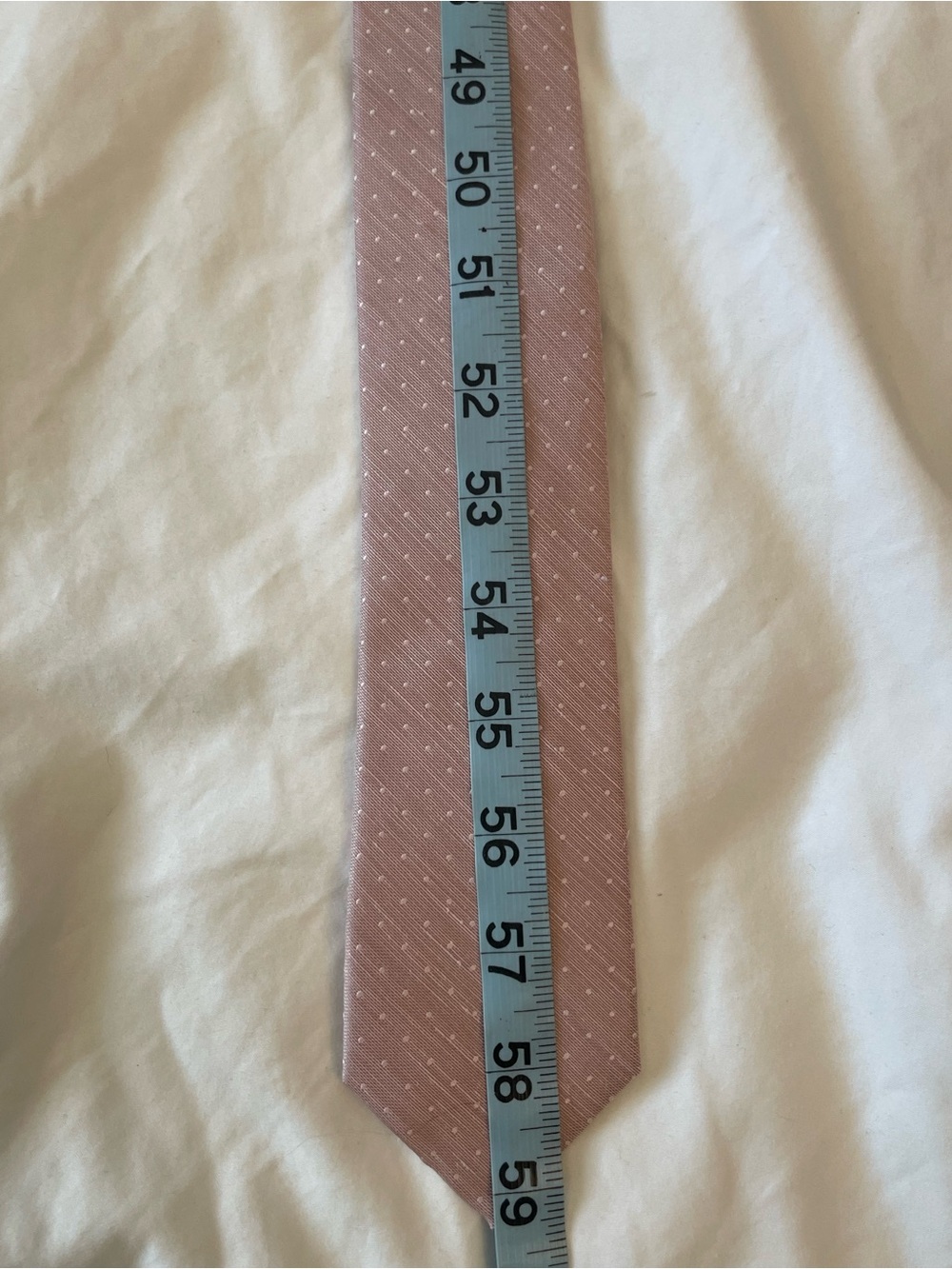 The Tie Bar Dusty Rose Micro-Pattern Tie - Picture 5 of 7